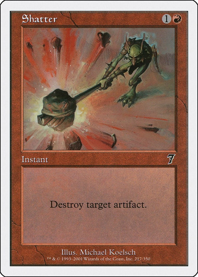 Image for Shatter (217) (7ED) - Magic: The Gathering