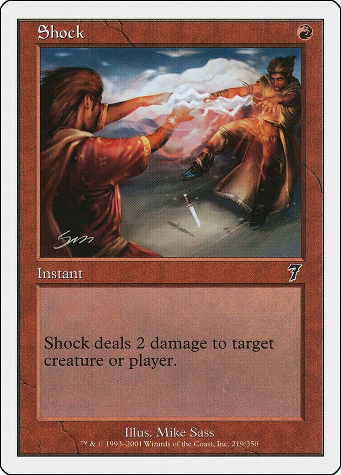 Image for Shock (219) (7ED) - Magic: The Gathering