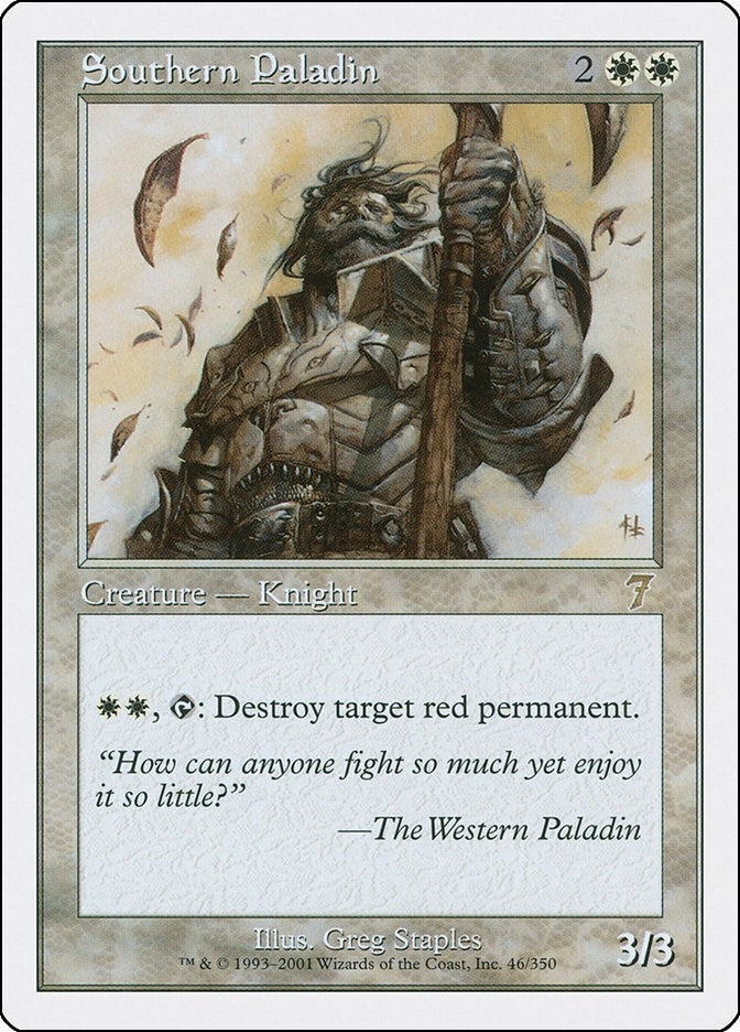 Image for Southern Paladin (46) (7ED) - Magic: The Gathering