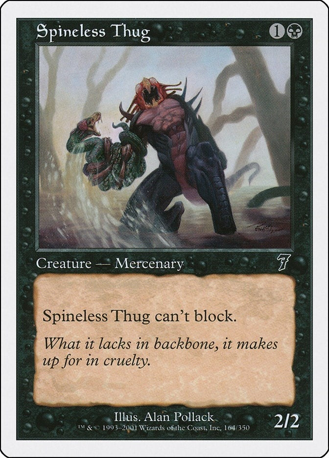 Image for Spineless Thug (164) (7ED) - Magic: The Gathering