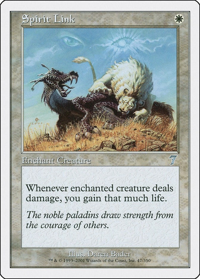 Image for Spirit Link (47) (7ED) - Magic: The Gathering