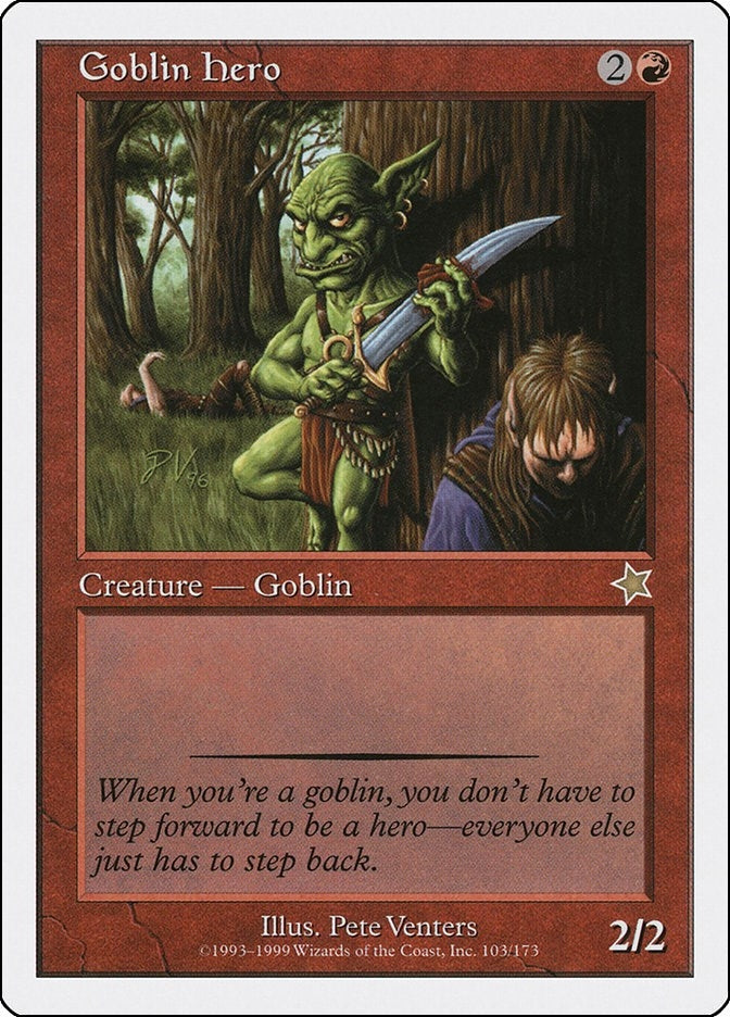 Image for Goblin Hero (103) (S99) - Magic: The Gathering