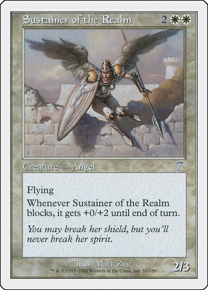 Image for Sustainer of the Realm (52) (7ED) - Magic: The Gathering