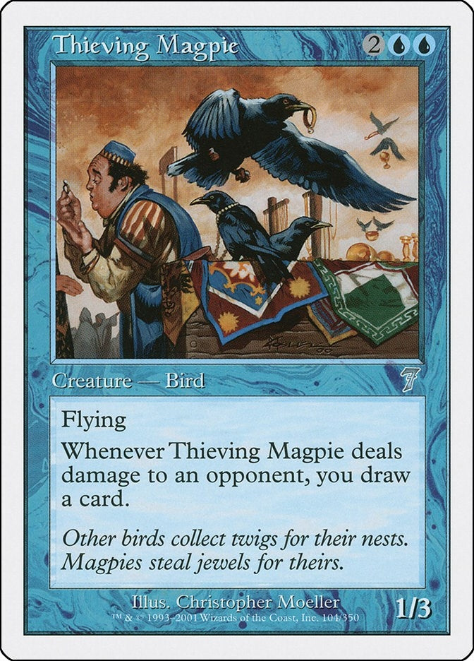 Image for Thieving Magpie (104) (7ED) - Magic: The Gathering