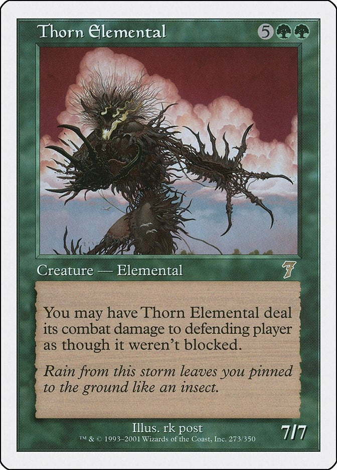 Image for Thorn Elemental (273) (7ED) - Magic: The Gathering