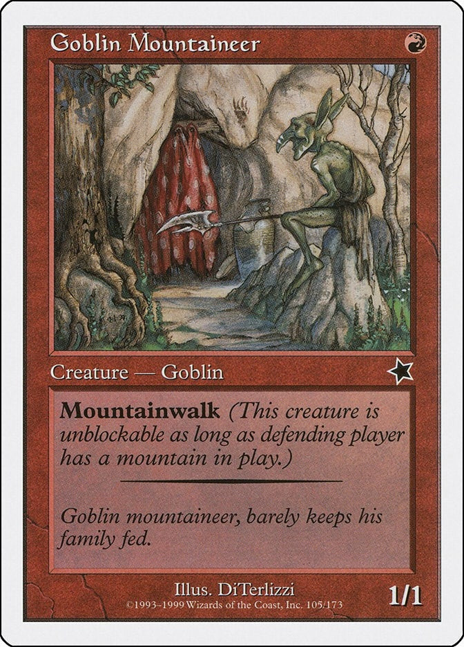Image for Goblin Mountaineer (105) (S99) - Magic: The Gathering