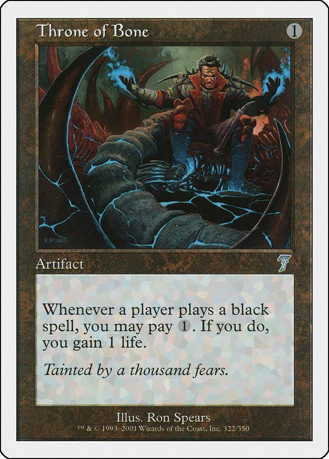 Image for Throne of Bone (322) (7ED) - Magic: The Gathering