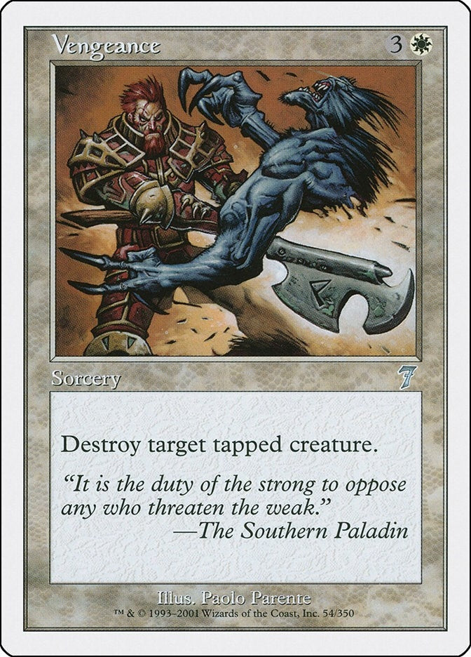 Image for Vengeance (54) (7ED) - Magic: The Gathering