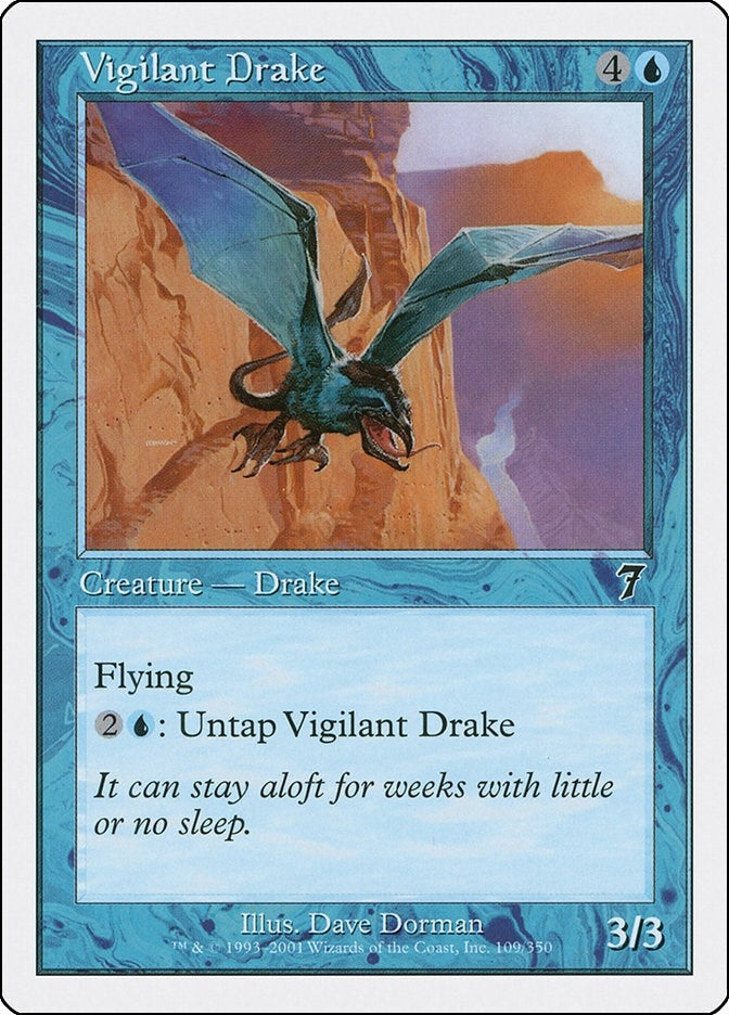 Image for Vigilant Drake (109) (7ED) - Magic: The Gathering