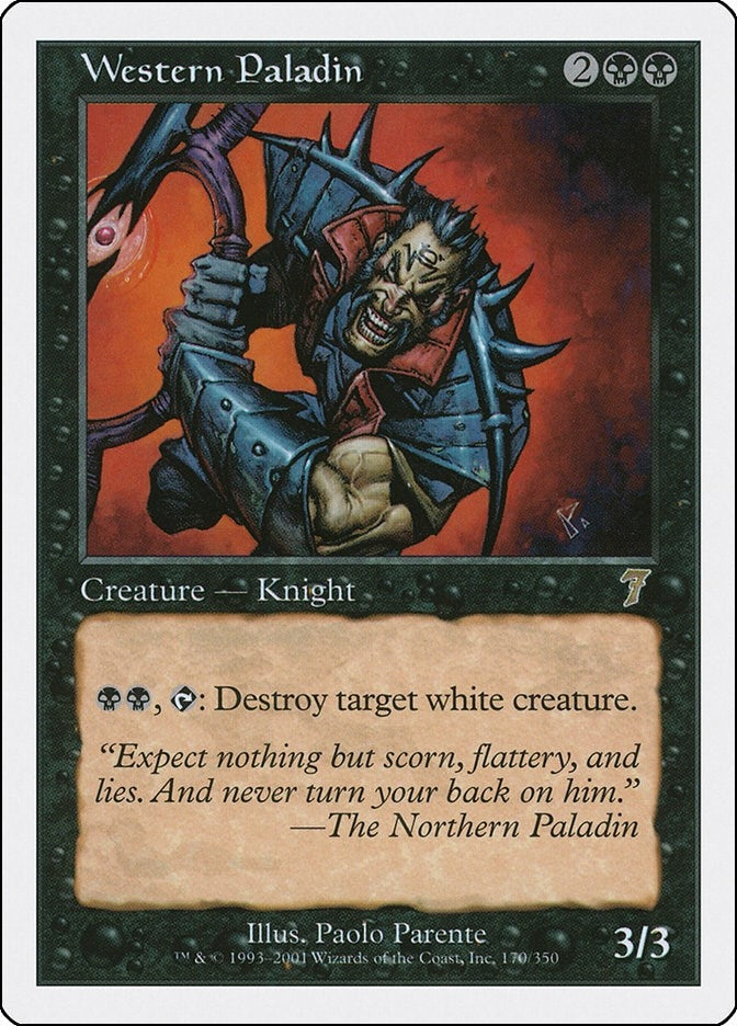 Image for Western Paladin (170) (7ED) - Magic: The Gathering