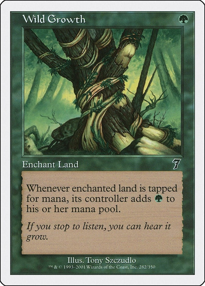 Image for Wild Growth (282) (7ED) - Magic: The Gathering