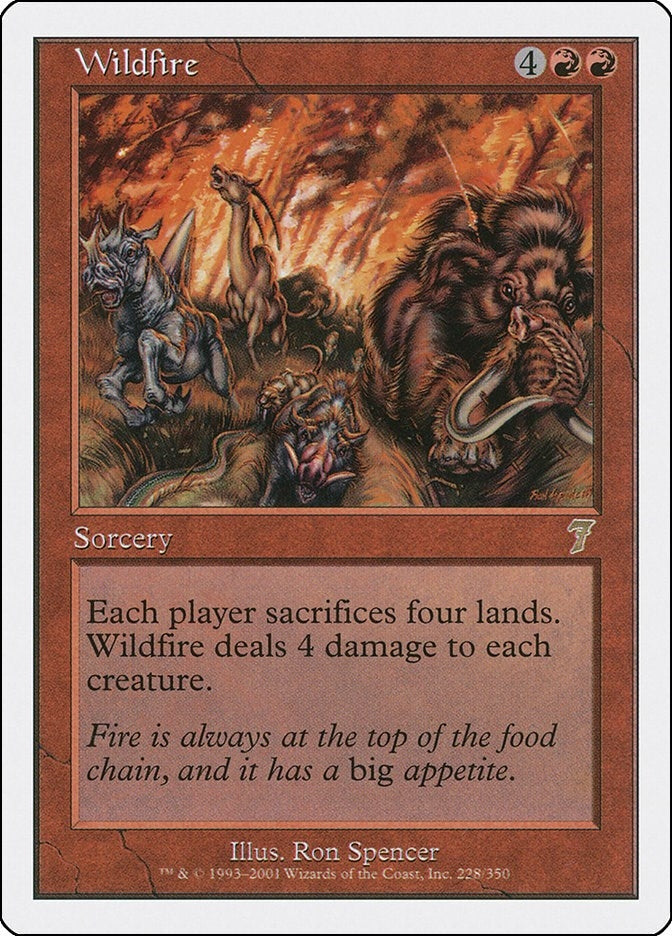 Image for Wildfire (228) (7ED) - Magic: The Gathering