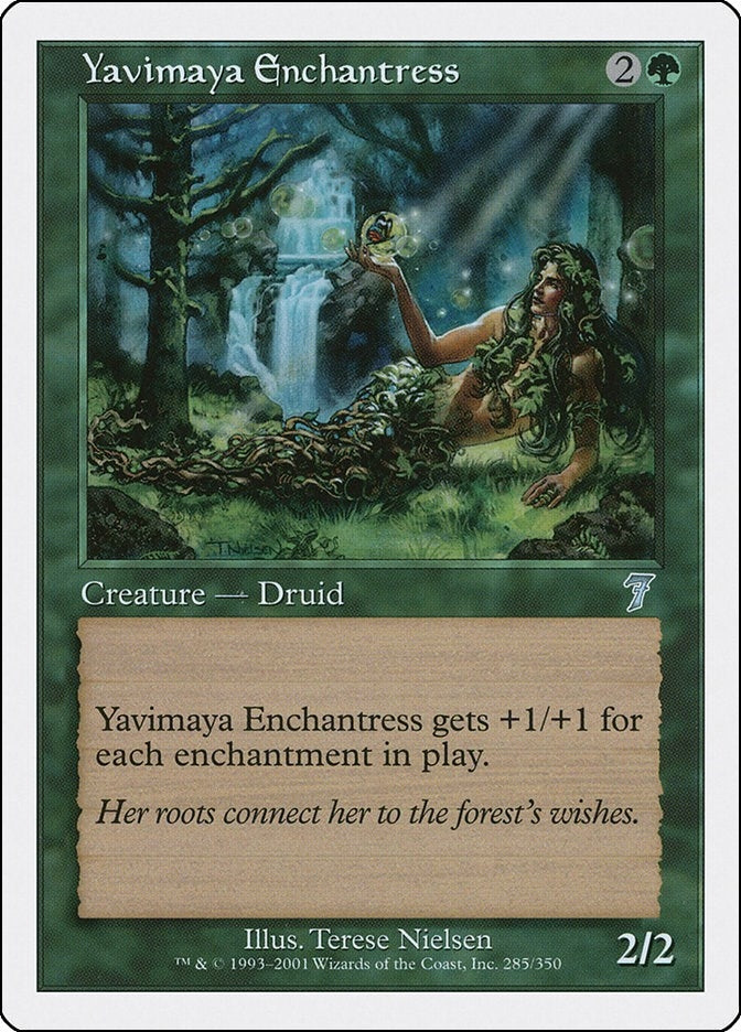 Image for Yavimaya Enchantress (285) (7ED) - Magic: The Gathering