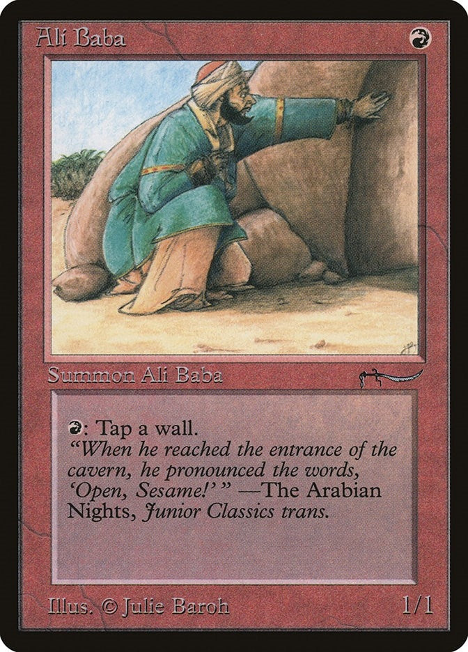 Image for Ali Baba (ARN) - Magic: The Gathering