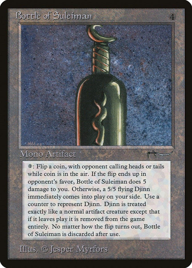Image for Bottle of Suleiman (ARN) - Magic: The Gathering