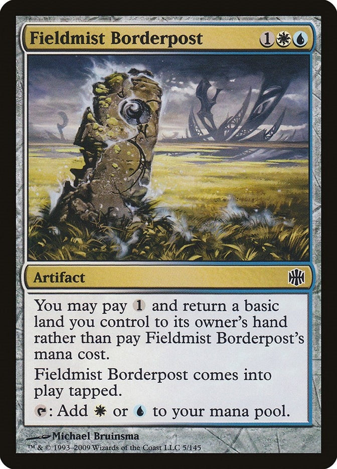 Image for Fieldmist Borderpost (5) (ARB) - Magic: The Gathering