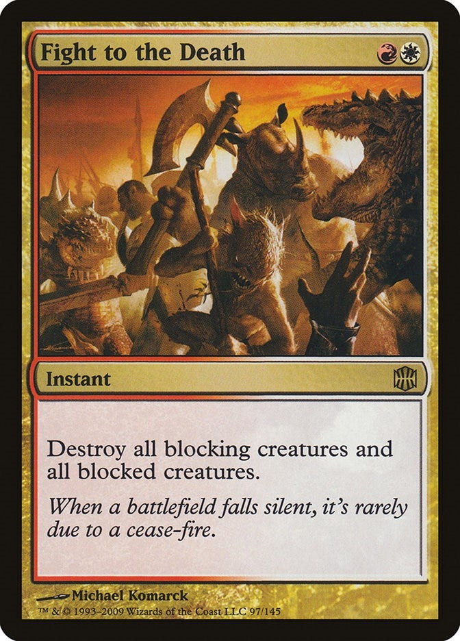 Image for Fight to the Death (97) (ARB) - Magic: The Gathering