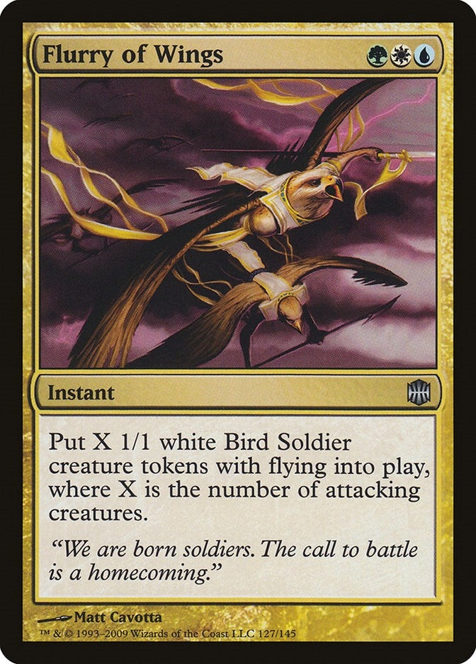 Image for Flurry of Wings (127) (ARB) - Magic: The Gathering
