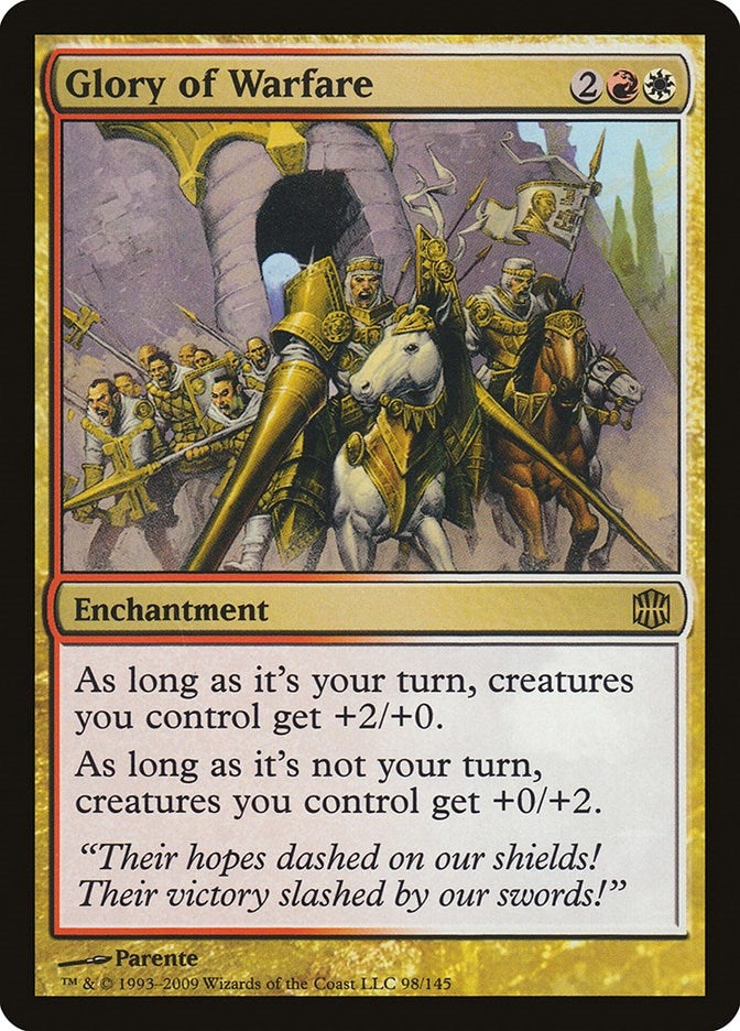 Image for Glory of Warfare (98) (ARB) - Magic: The Gathering
