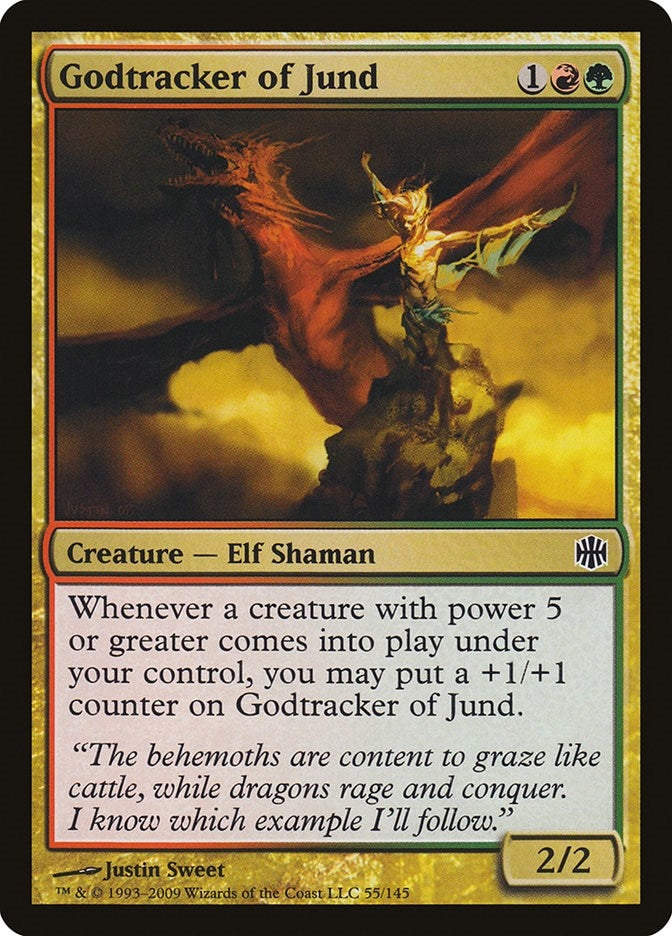 Image for Godtracker of Jund (55) (ARB) - Magic: The Gathering