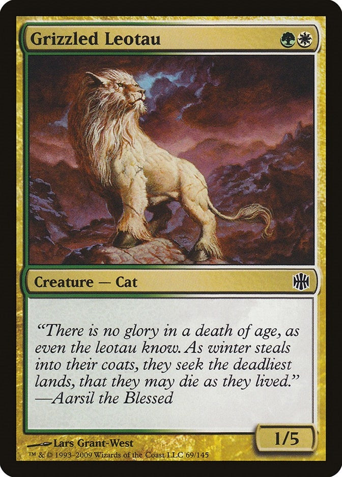 Image for Grizzled Leotau (69) (ARB) - Magic: The Gathering
