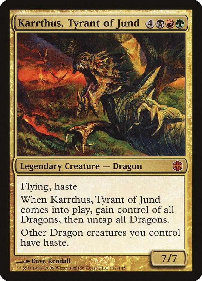 Image for Karrthus, Tyrant of Jund (117) (ARB) - Magic: The Gathering