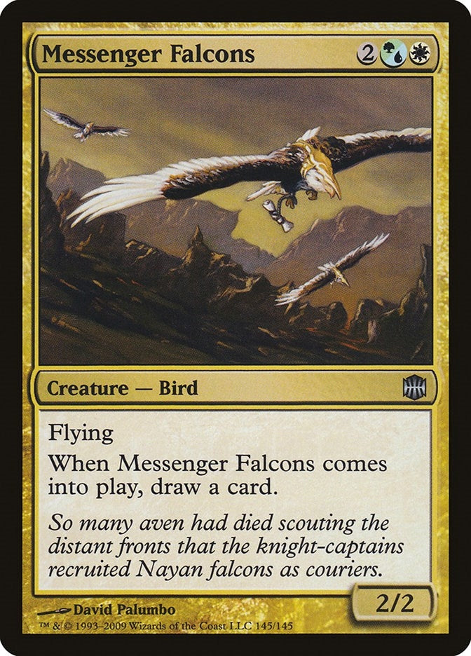 Image for Messenger Falcons (145) (ARB) - Magic: The Gathering