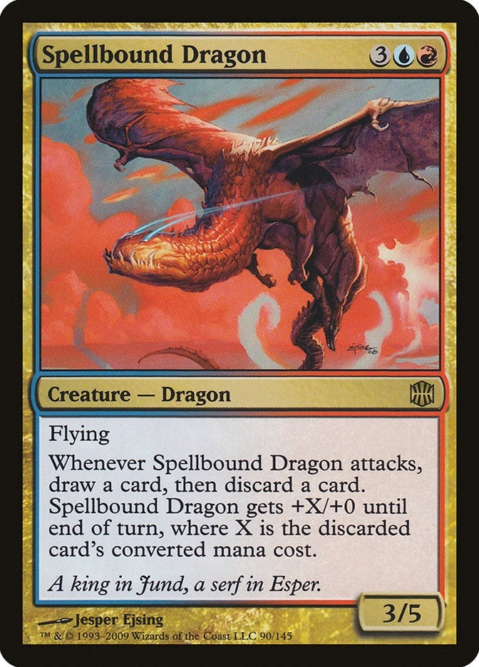 Image for Spellbound Dragon (90) (ARB) - Magic: The Gathering