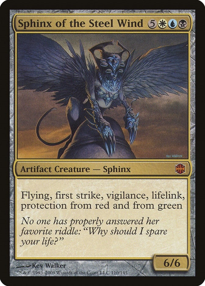 Image for Sphinx of the Steel Wind (110) (ARB) - Magic: The Gathering
