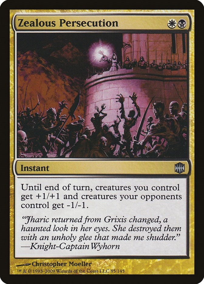 Image for Zealous Persecution (85) (ARB) - Magic: The Gathering
