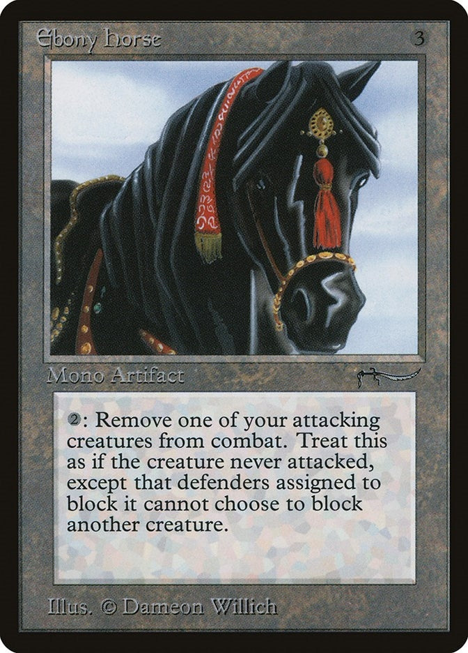 Image for Ebony Horse (ARN) - Magic: The Gathering