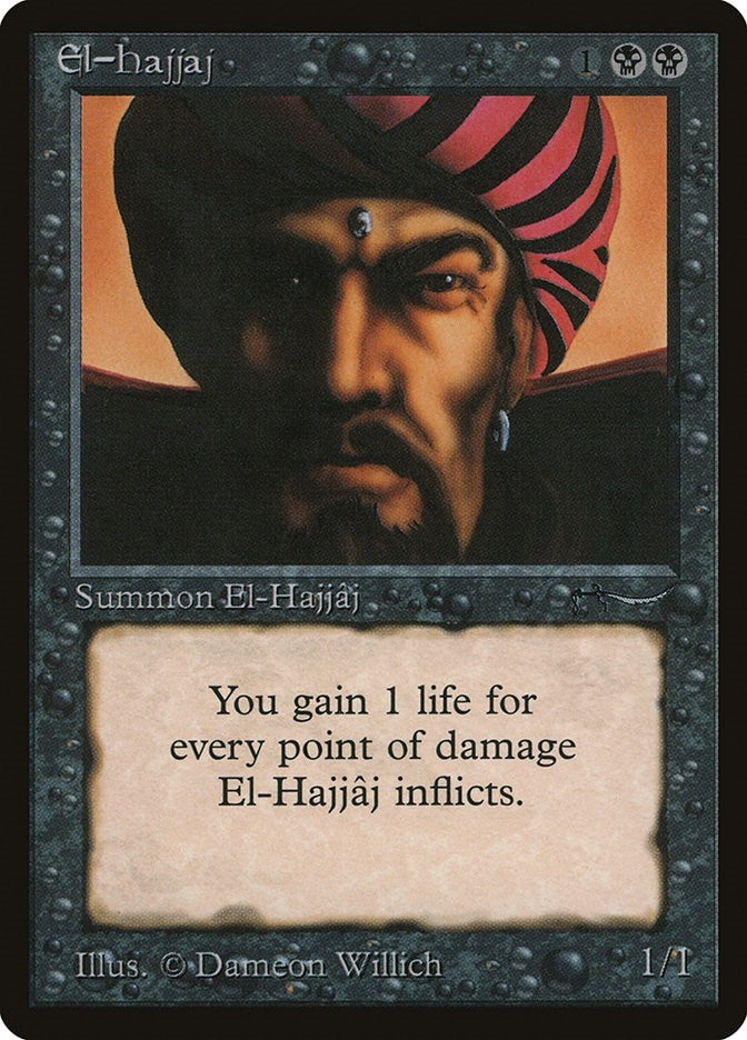 Image for El-Hajjaj (ARN) - Magic: The Gathering