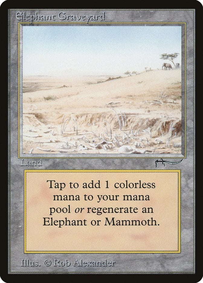 Image for Elephant Graveyard (ARN) - Magic: The Gathering