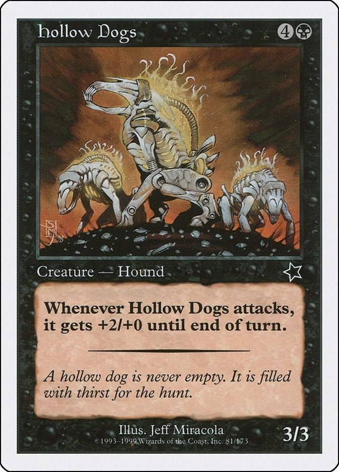 Image for Hollow Dogs (81) (S99) - Magic: The Gathering