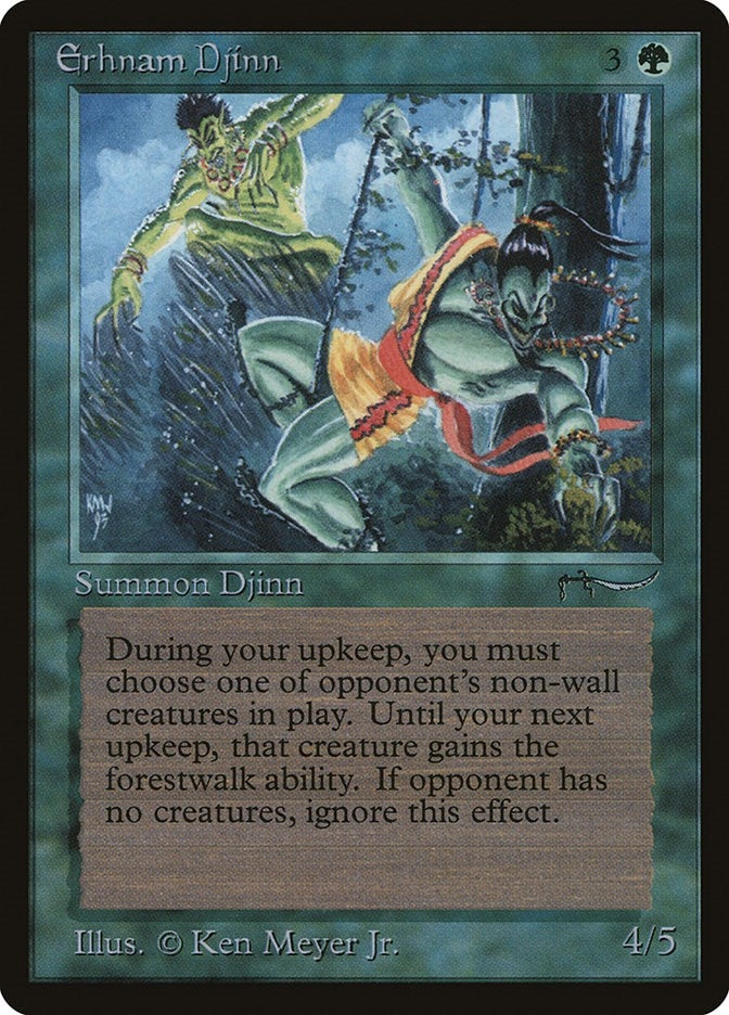 Image for Erhnam Djinn (ARN) - Magic: The Gathering