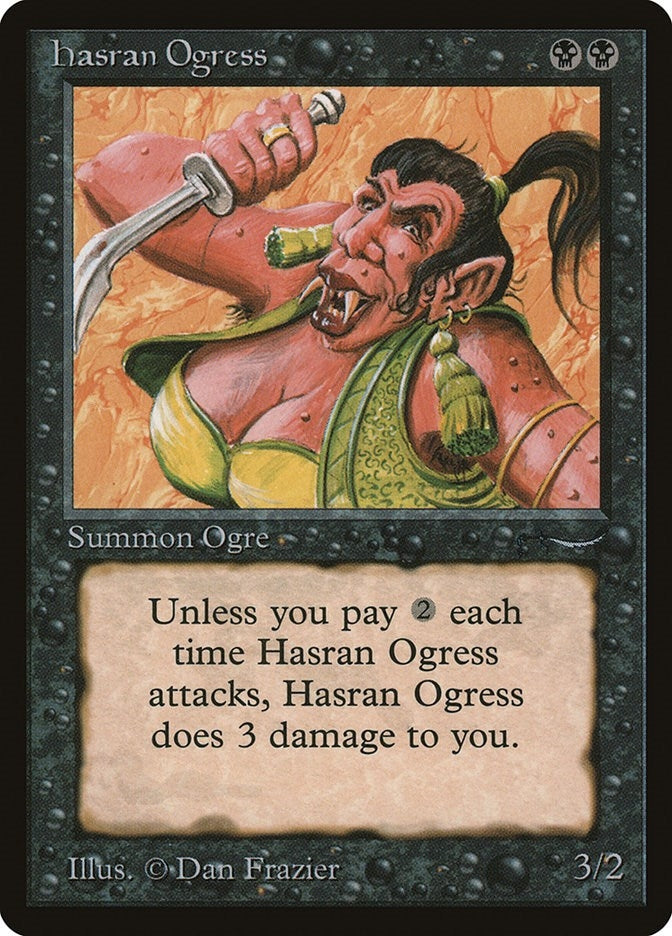 Image for Hasran Ogress (ARN) - Magic: The Gathering