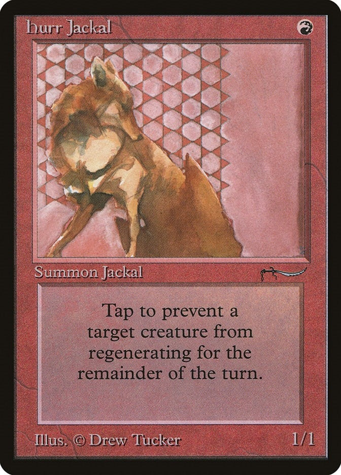 Image for Hurr Jackal (ARN) - Magic: The Gathering