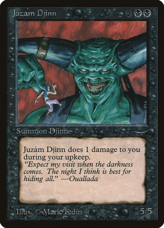 Image for Juzam Djinn (ARN) - Magic: The Gathering
