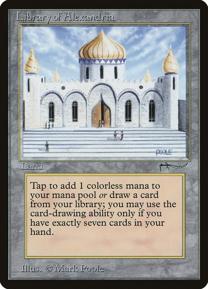 Image for Library of Alexandria (ARN) - Magic: The Gathering