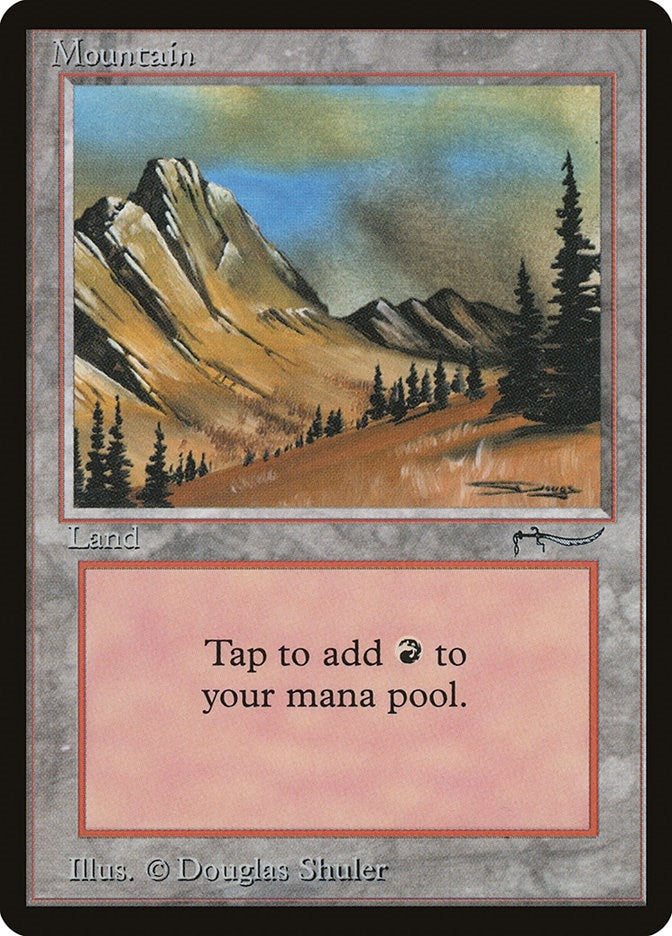 Image for Mountain (Arabian Nights) (ARN) - Magic: The Gathering