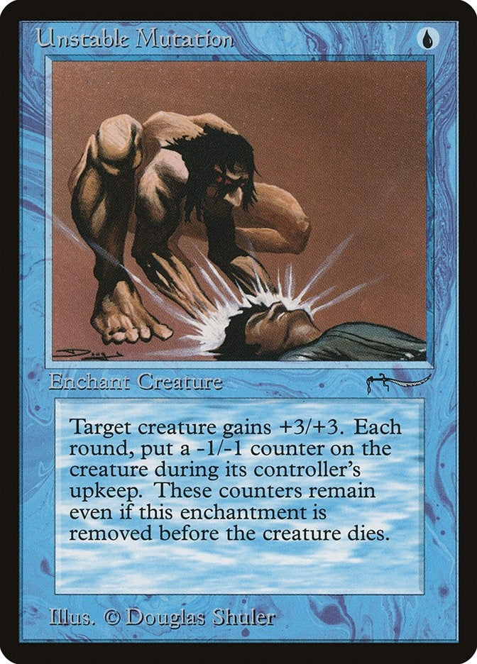 Image for Unstable Mutation (ARN) - Magic: The Gathering