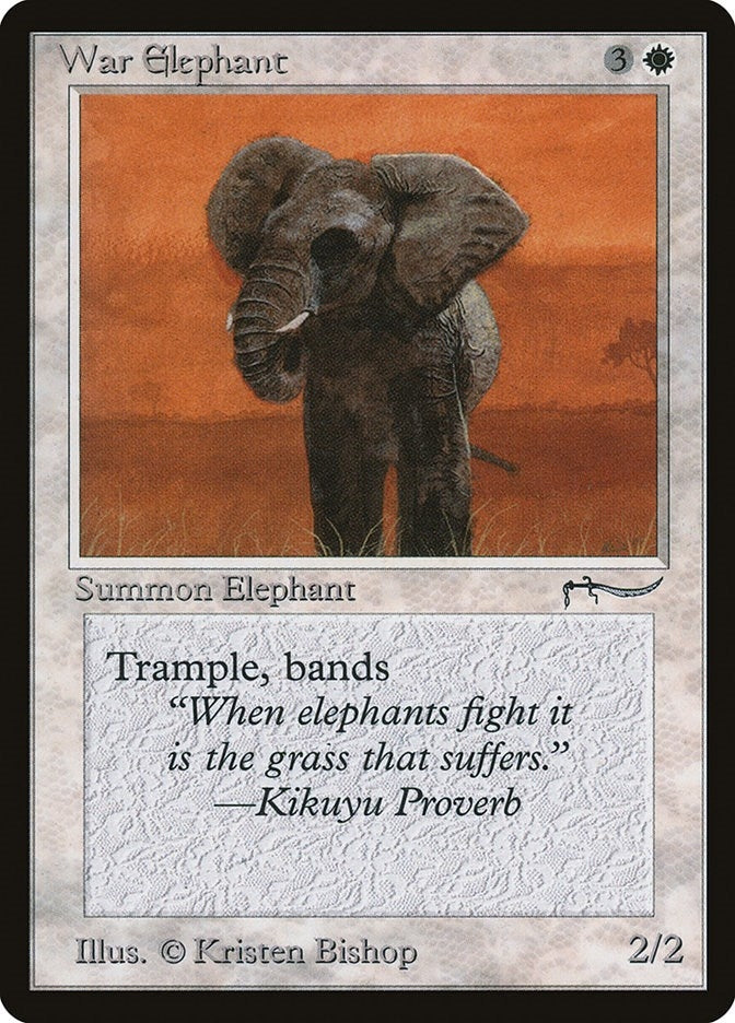 Image for War Elephant (ARN) - Magic: The Gathering