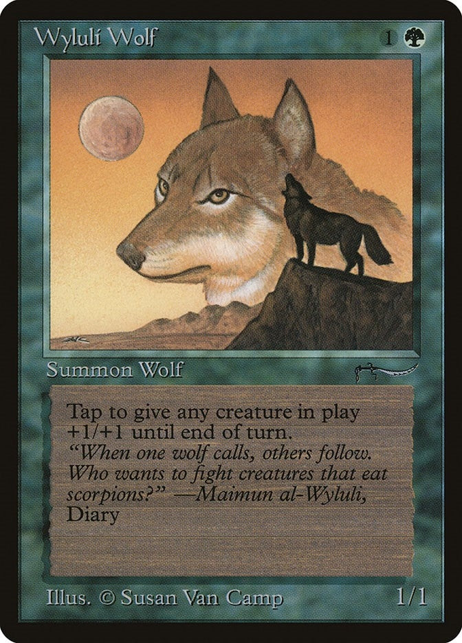 Image for Wyluli Wolf (ARN) - Magic: The Gathering