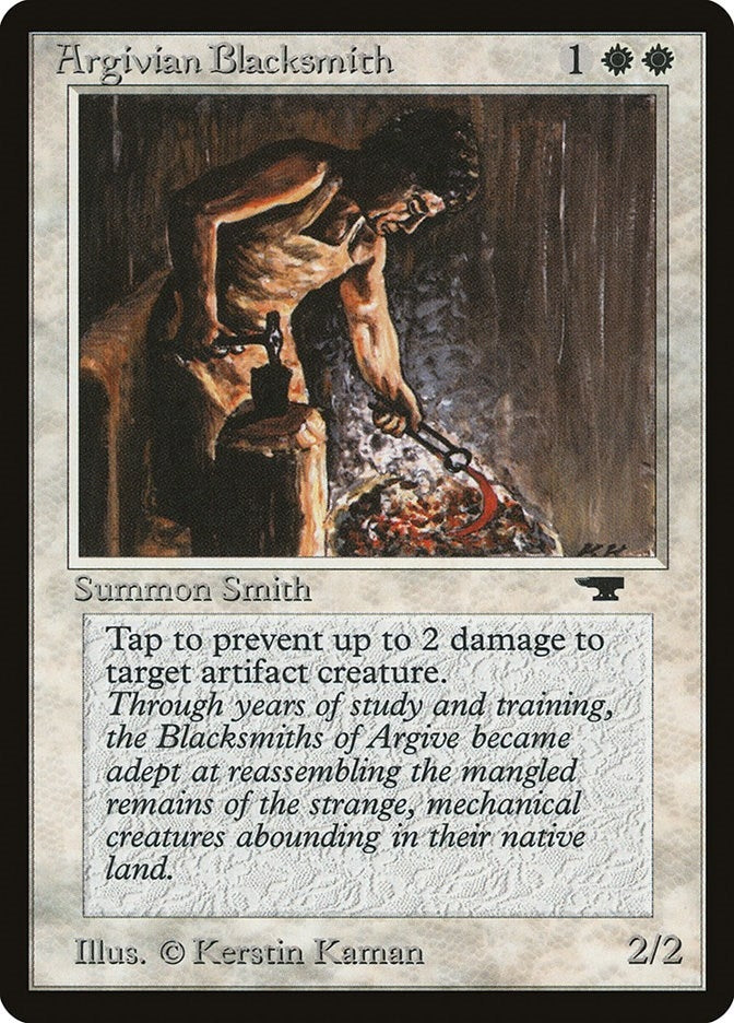 Image for Argivian Blacksmith (ATQ) - Magic: The Gathering