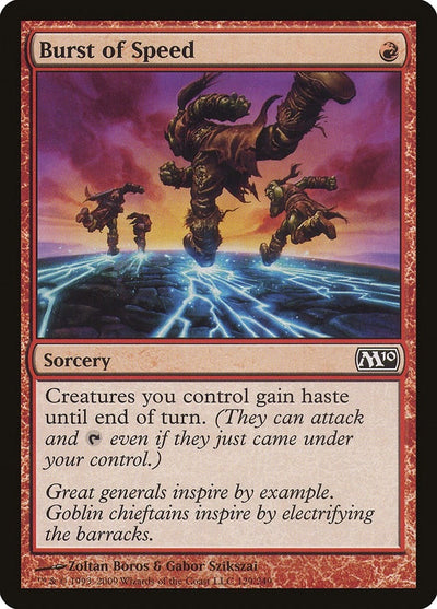 Burst of Speed (129) (M10)