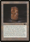 Image for Bronze Tablet (ATQ) - Magic: The Gathering