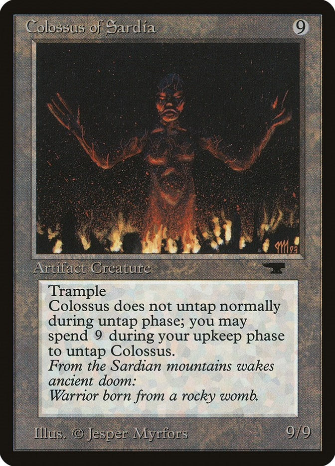 Image for Colossus of Sardia (ATQ) - Magic: The Gathering