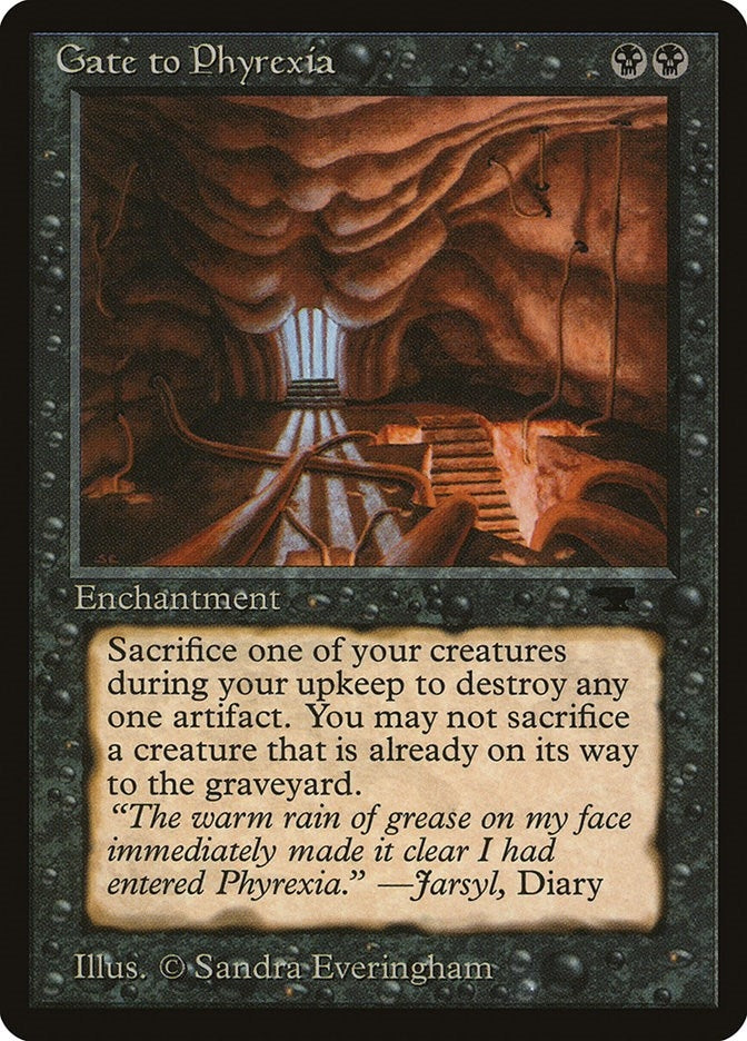 Image for Gate to Phyrexia (ATQ) - Magic: The Gathering