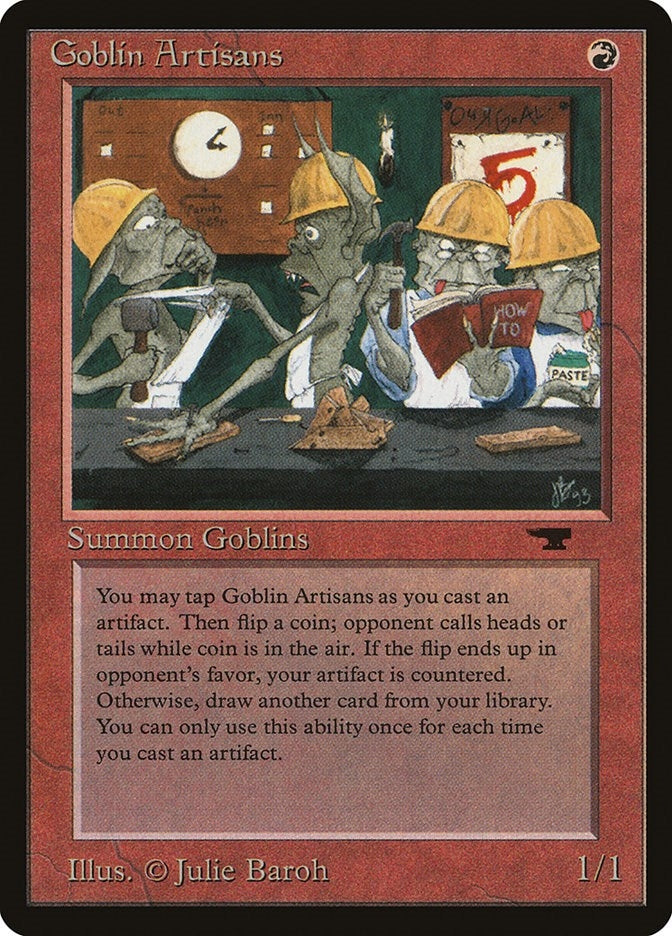 Image for Goblin Artisans (ATQ) - Magic: The Gathering