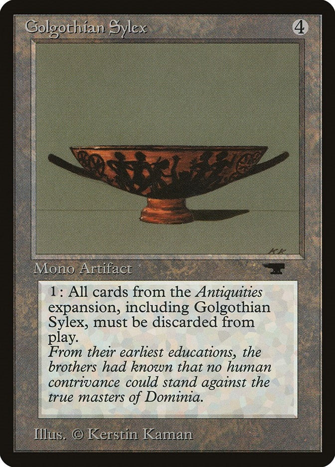 Image for Golgothian Sylex (ATQ) - Magic: The Gathering